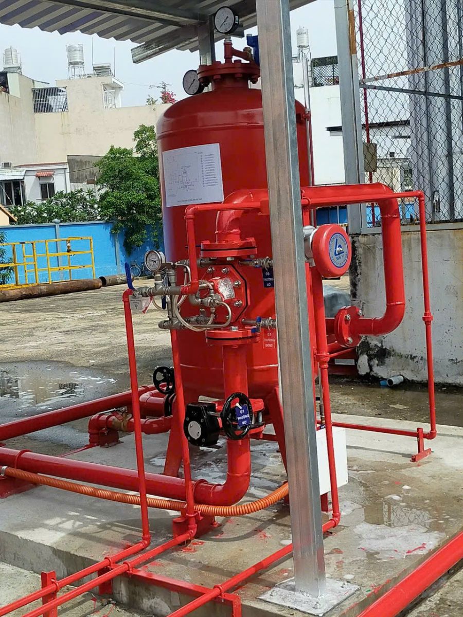 Chữa cháy bằng foam là giải pháp tối ưu trong công tác lắp đặt PCCC