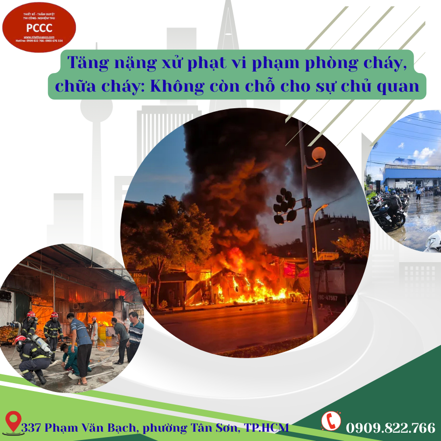 Tăng xử phạt thật nặng với những hành vi vi phạm PCCC
