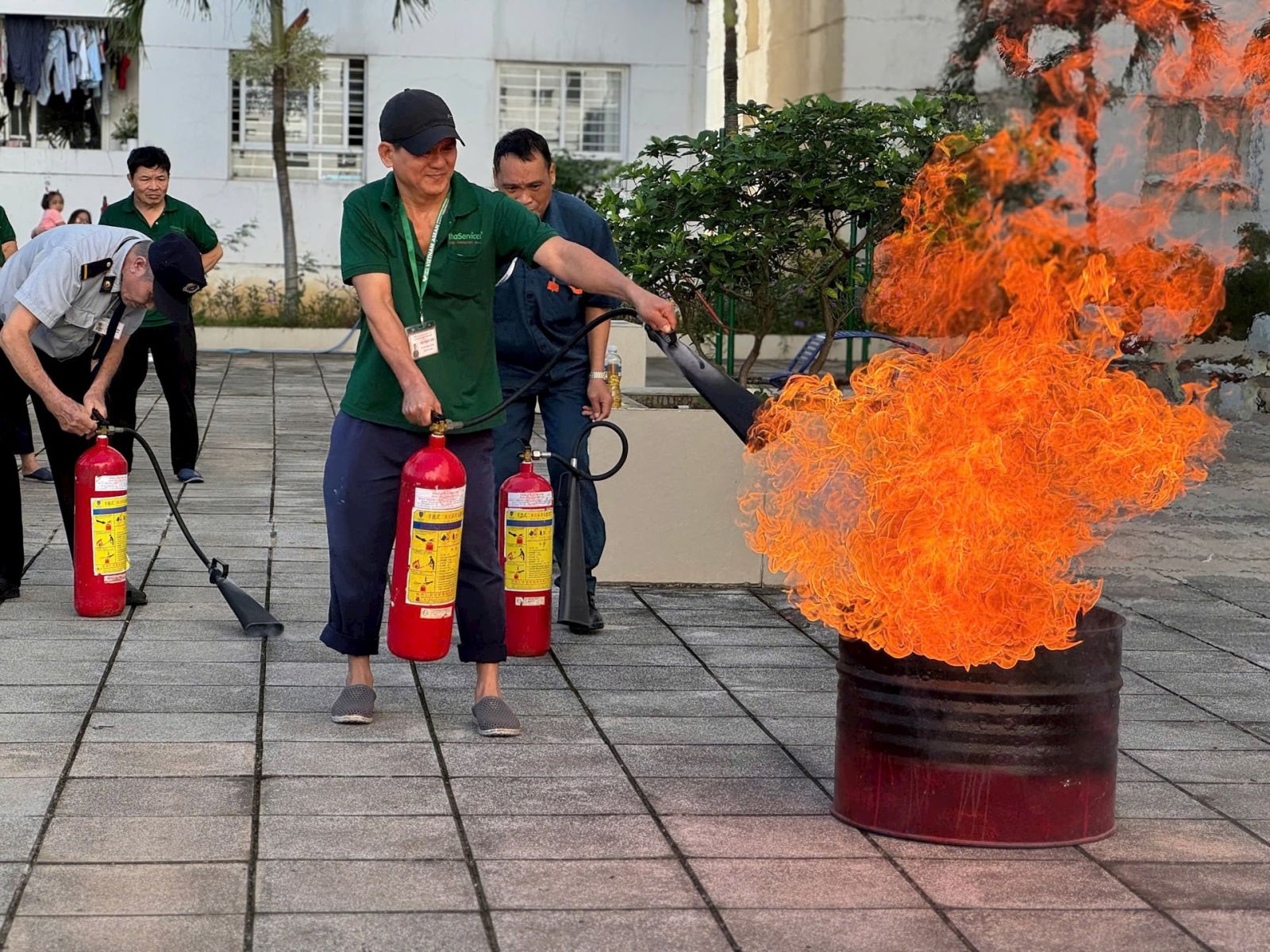 Tập huấn công tác PCCC và CNCH ở chung cư cao tầnG