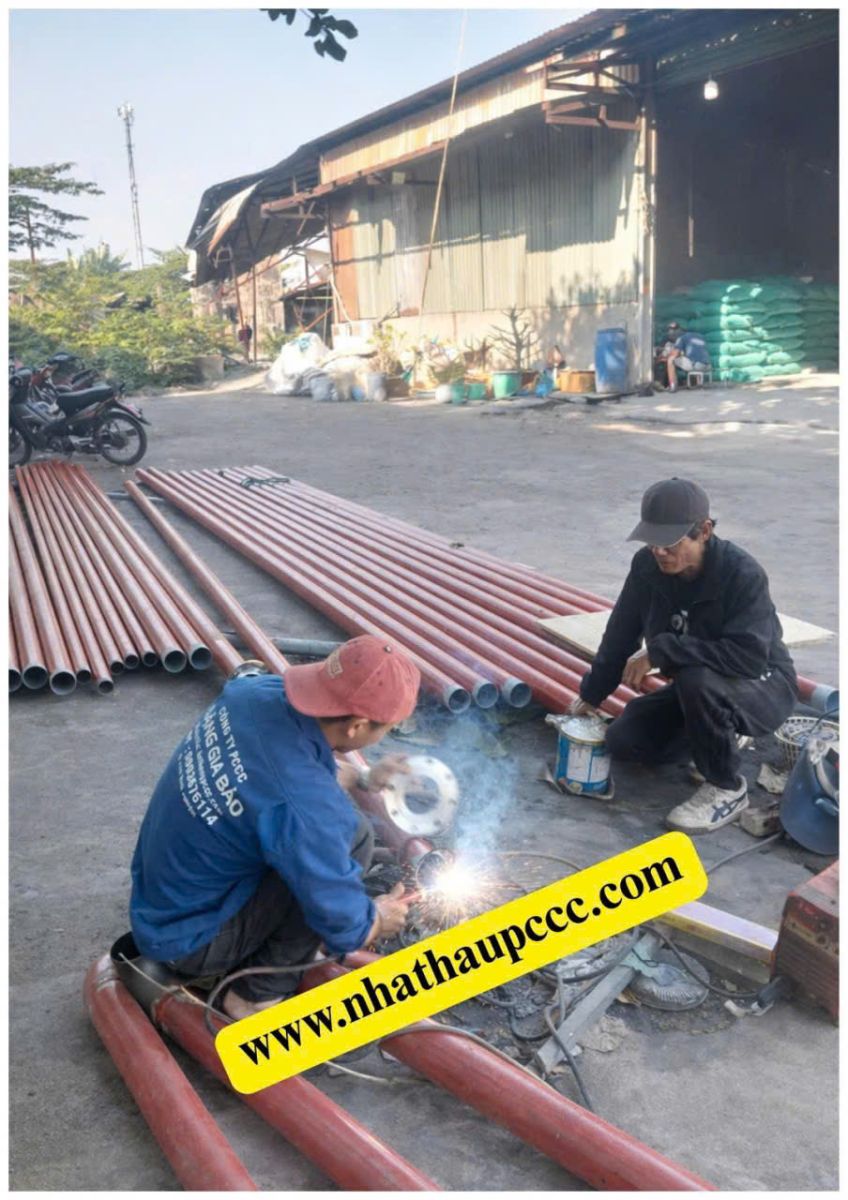 thi cong lap dat he thong bao chay 