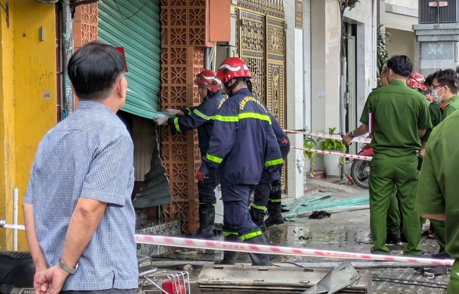 cháy nhà cho thuê không có lối thoát