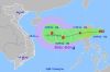 Áp thấp nhiệt đới sắp mạnh lên thành bão di chuyển 15 km/giờ hướng vào biển Đông